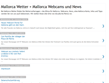 Tablet Screenshot of mallorca-wetter.org